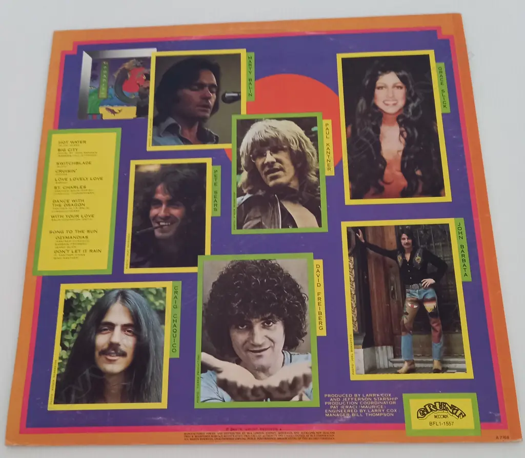 Jefferson Starship, Spitfire Image 1++